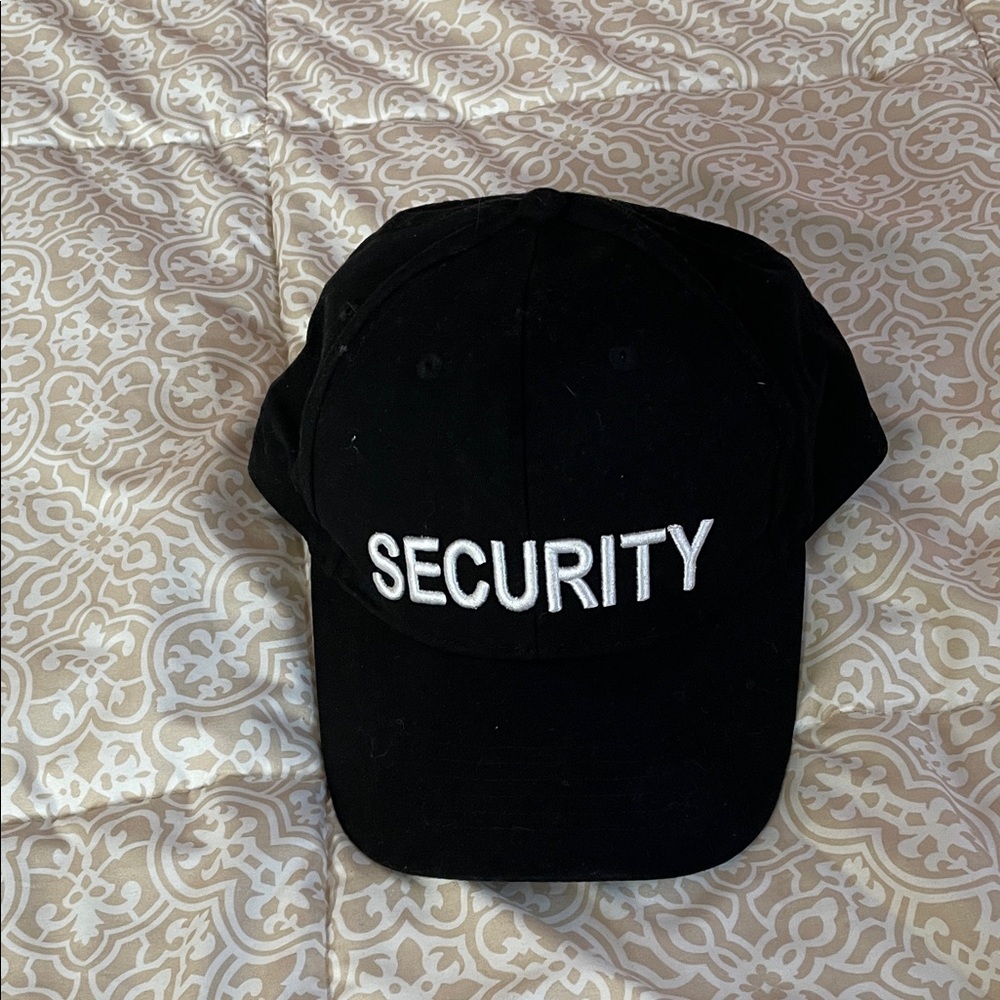 Spirit Black Security Hat
